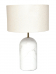 ENKEL LIVING - Flair Table Lamp White Marble - Laualambid - H49CM
