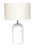 ENKEL LIVING - Flair Table Lamp White Marble - Laualambid - H49CM