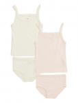 Copenhagen Colors - Rib Jersey 2-Pack Strap Tops - Alusp&uuml;ksid - 116