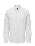 ONLY & SONS - Onscaiden Life Ls Stripe Linen Noos - Vabaaja - M