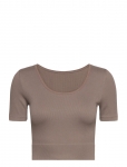 Only Play - Onpjaia Ss 2-Way Crop Seam Top Noos - L&uuml;hikeste varrukatega topid - M/L