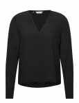 Tommy Hilfiger - Viscose Crepe V-Neck Blouse - Pikkade varrukatega - 32