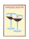 PSTR Studio - Pstr Studio - Pstr Studio X Elin Pk - Espresso Martini - Food - 50X70CM
