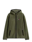 Tommy Jeans - Tjm Reg Badge Teddy Zip Tru Ext - Fliisid ja vahekihid - XL