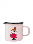 MUMIN - Enamel Mug 3,7Dl Little My, Pink - Cups - 37 CL