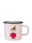 MOOMIN - Enamel Mug 3,7Dl Little My, Pink - Cups - 37 CL