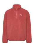 PUMA - Ess Elevated Comfort Half-Zip Sherpa Crew - Spordifliisid ja vahekihid - XS