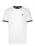 Lyle & Scott - Ringer T-Shirt - L&uuml;hikeste varrukatega - XXL