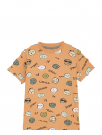 Minymo - T-Shirt Ss Aop - L&uuml;hikeste varrukatega - 116