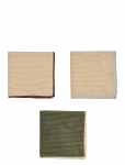 OYOY Living Design - Mundus Microfiber Dish Cloth - Pack Of 3 - Cloths & Dishbrush - ONE SIZE