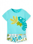 Boboli - Set Knit - Komplektid l&uuml;hikeste varrukatega T-s&auml;rgiga - 56