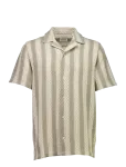 Lindbergh - Bold Striped Resort Shirt S/S - L&uuml;hikeste varrukatega s&auml;rgid - M