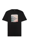 Clean Cut Copenhagen - Rainy Copenhagen Organic T-Shirt - L&uuml;hikeste varrukatega - M