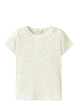 Lil'Atelier - Nmfhulla Hua Ss Slim Top Lil - L&uuml;hikeste varrukatega - 116