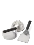 Satake - Smash Burger Set Stainless Steel, Black Handle - Grillitarvikud - H 40CM