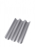 St&auml;dter - Baguetteform 37 X 24 Cm / H 2,5 Cm S&oslash;lv - Leivavormid - L37CM