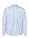 Lindbergh - Fine Striped L/S Shirt - Triibulised s&auml;rgid - XL