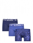 Bj&ouml;rn Borg - Cotton Stretch Boxer 3P - Aluspesukomplektid - 122-128