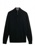 Superdry - Wool Blend Half Zip Jumper - Poolpika lukuga džemprid - XXL