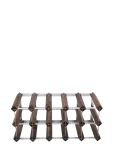 The Swedish Wine Rack Factory - 15 Bottle Self Assembly Kit Dark Wood - Riiulid - 23X52X23CM
