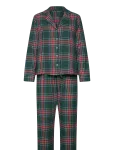 Hunkem&ouml;ller - Pj Ls Flannel Twill Check - Pidžaamad (komplektid) - S