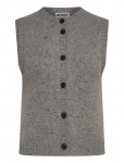 Weekday - Knitted Buttoned Wool Blend Vest - Kootud vestid - S