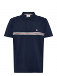 FILA - Diecimo Regular Heritage Tape Polo Shirt - Spordi l&uuml;hikeste varrukatega polos&auml;rgid - L