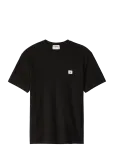 Calvin Klein Jeans - Ss Waffle Heritage Lbl Tee - L&uuml;hikeste varrukatega - XS