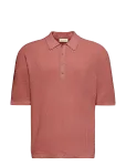 Calvin Klein Jeans - Ss Cotton Waffle Polo Collarswtr - L&uuml;hikeste varrukatega - M