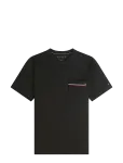 Tommy Hilfiger - Global Stripe Pique Pocket Tee - L&uuml;hikeste varrukatega - M