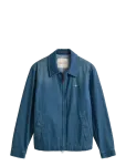 Gant - Indigo Windcheater Jacket - Voodrita teksatagid - XL