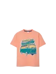 Boboli - Knit T-Shirt Dye For Boy -Bci - L&uuml;hikeste varrukatega - 152