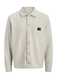 Jack & Jones - Jjwaffle Daytona Sweat Overshirt - Pealiss&auml;rgid - XL
