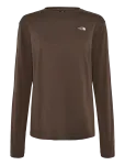 The North Face - W Tnf Essential Simple Dome Rlx Long Sle - Spordi pikkade varrukatega topid - M