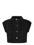ABRAND - My Rose Shacket Brie Eyelet Brie - Teksavestid - M