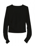 Aim&acute;n - Luminous Draped Long Sleeve - Spordi pikkade varrukatega topid - XL