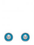 Pipol's Bazaar - Enya Stud Earring Silvery Blue - Needid - ONE SIZE