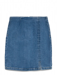 Vero Moda Girl - Vmnelly Hr Short Skirt Dnm Mix Girl - Teksaseelikud - 152