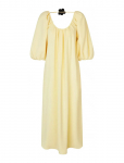 STINE GOYA - Heavy Crepe, Romantic Voluminous Sleeve Dress - Maksikleidid - L