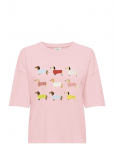 JDY - Jdycally S/S Print Top Jrs - L&uuml;hikeste varrukatega - M