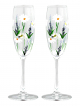 Anna + Nina - Springtime Toast Champagne Flute Set Of 2 - &Scaron;ampanjaklaasid - 20 ML