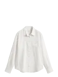 Gant - Pinstripe Back Fold Detail Shirt - Pikkade varrukatega - 42