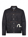 Evisu - Ht, Ecru Seagull Printed Denim Jacket - Voodrita teksatagid - S