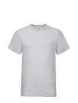 Fruit Of The Loom - Valueweight V-Neck T - L&uuml;hikeste varrukatega - M