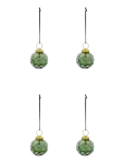 House Doctor - Christmas Ornament, Hdvellu, Green - J&otilde;ulukuulid ja kuuseehted - ONE SIZE