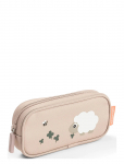 Done By Deer - Pencil Case Tiny Farm Powder - Pinalid - 20X 10X H 4CM