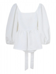 Laagam - Cecile White Blouse - Pikkade varrukatega - XL
