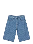 Mads N&oslash;rgaard - Striped Denim Hannes Shorts - L&uuml;hikesed teksap&uuml;ksid - 31