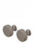 Blomus - Set 2 Wall Hooks - &Oslash; 3 Cm - Rof - Burned Metal - Konksud - &Oslash; 3CM