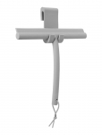 Blomus - Shower Squeegee, Includes Overdoor Hook - 20 X 25 X 2,5 Cm - Vipo - Micro Chip - Puhastamine - L 25.5CM